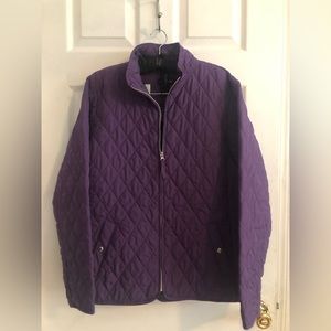 Lands End Quilted Jacket